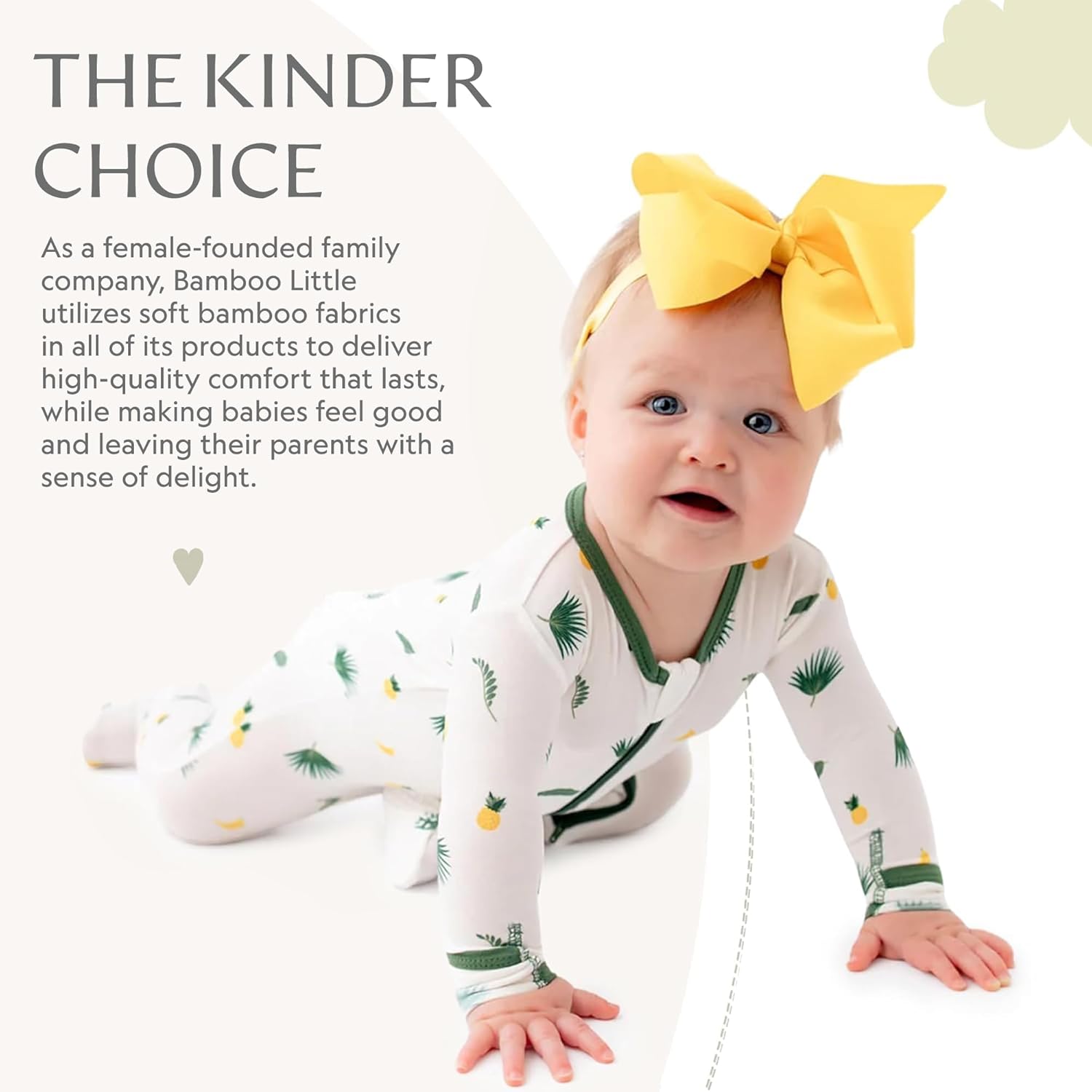 Bamboo Little Soft Baby Footie Pajamas, Baby Clothes, Newborn Sleepers, 95% Viscose and 5% Spandex, 0-24 Months