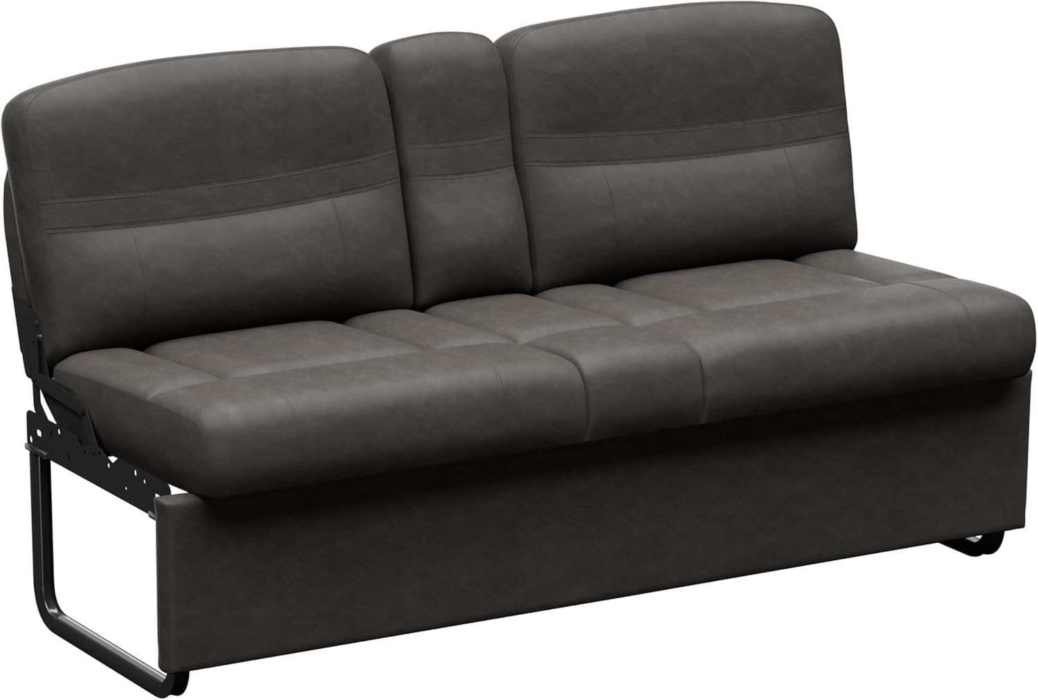 Thomas Payne Signature 62" McCoy RV Jackknife Sleeper Sofa with Matching Kickboard, Easy Transition, High-Density Foam Cushioning, Fold-Down Center, Dual Cupholders - 2024044392