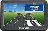 Snooper Ventura S5100 Plus Caravan and Motorhome Sat Nav with Multiroute, Junction and Lane Guidance Technology - Includes Free Lifetime UK/EU Map Updates and 5 Inch LCD Display - Black VENTURA S5100-PLUS