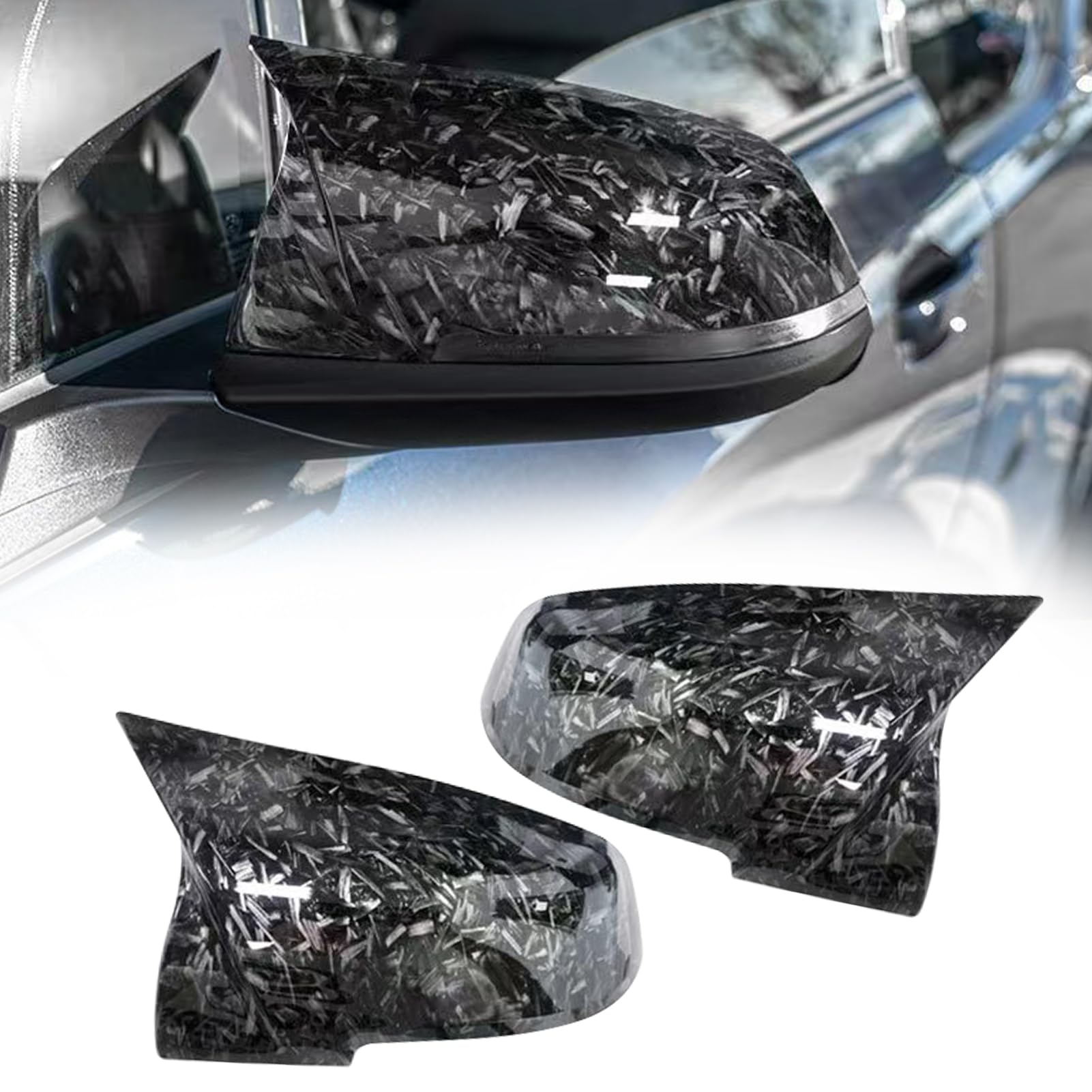 BMW Außenspiegelabdeckungen Schwarz Glänzend - Für F20 F30 F32 Modelle