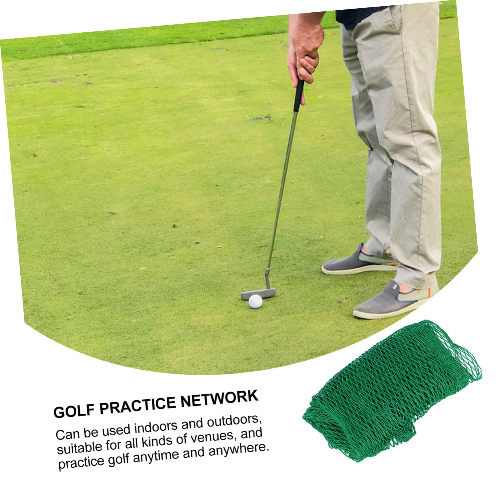 Práctica De Golf Resistente y Fácil De Montar para Entrenamiento Interiores y Exteriores Diseño Estético