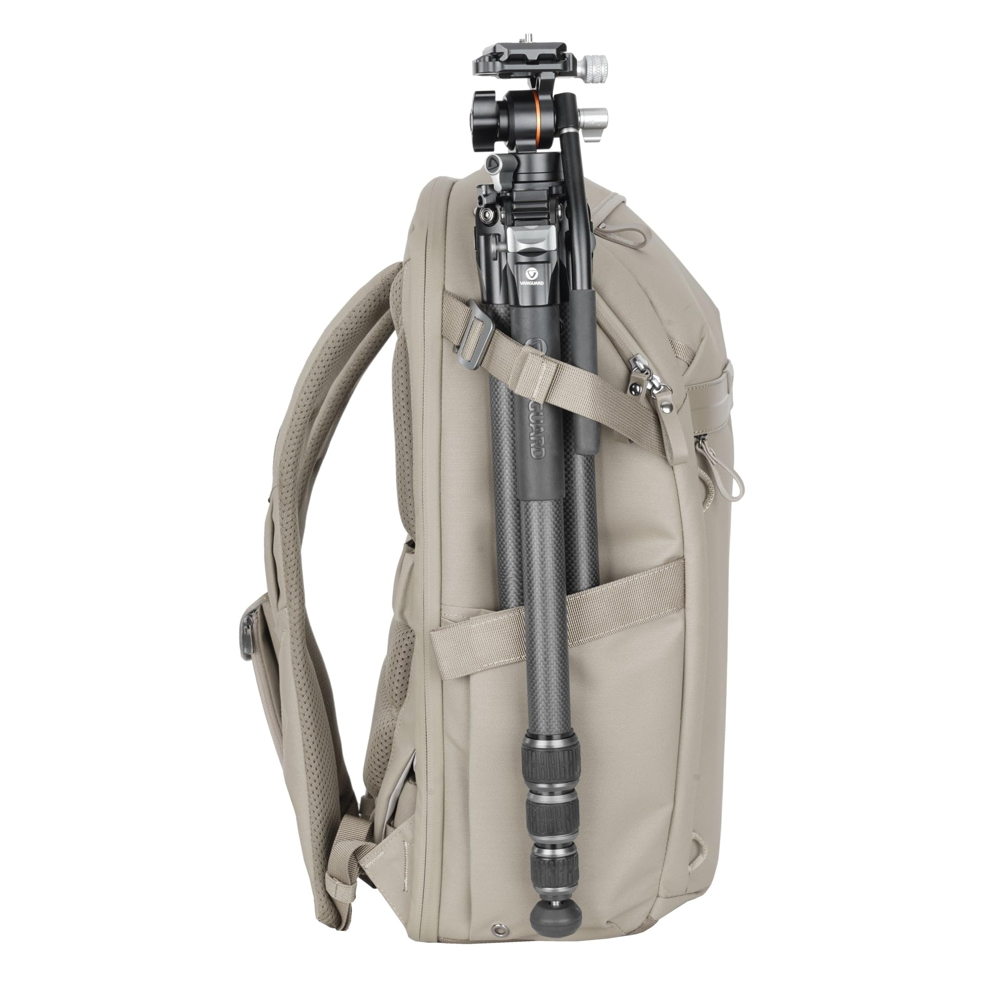 VANGUARD Veo Metro B25L CM - Mochila fotográfica para cámara objetivos, portátil y tablet, crema