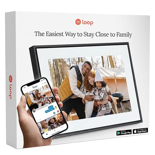 Loop Pro WiFi Digital Picture Frame 10.1 Inch - Full