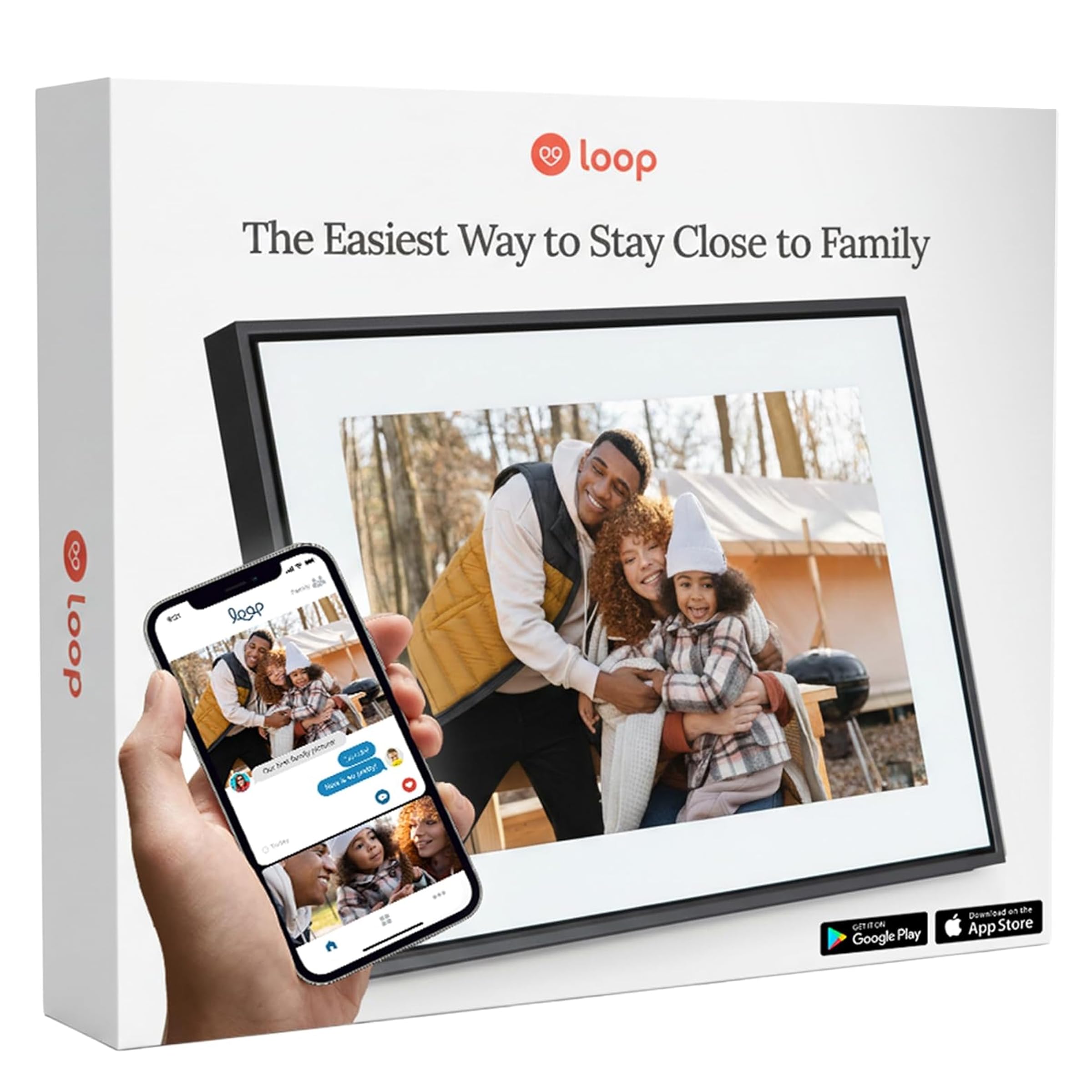 Loop Pro WiFi Digital Picture Frame 10.1 Inch