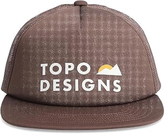 Topo Designs Foam Trucker Hat - Mountain Waves
