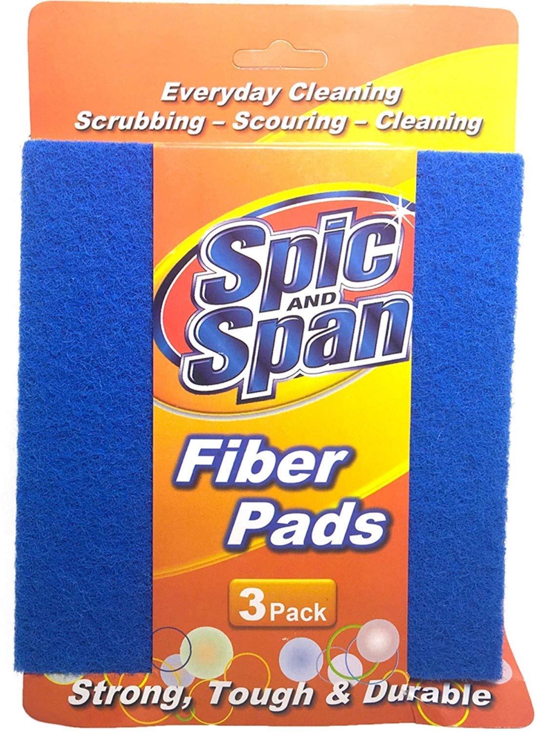 Spic And SpanFiber Pads Kitchen Essential, Assorted Colors
