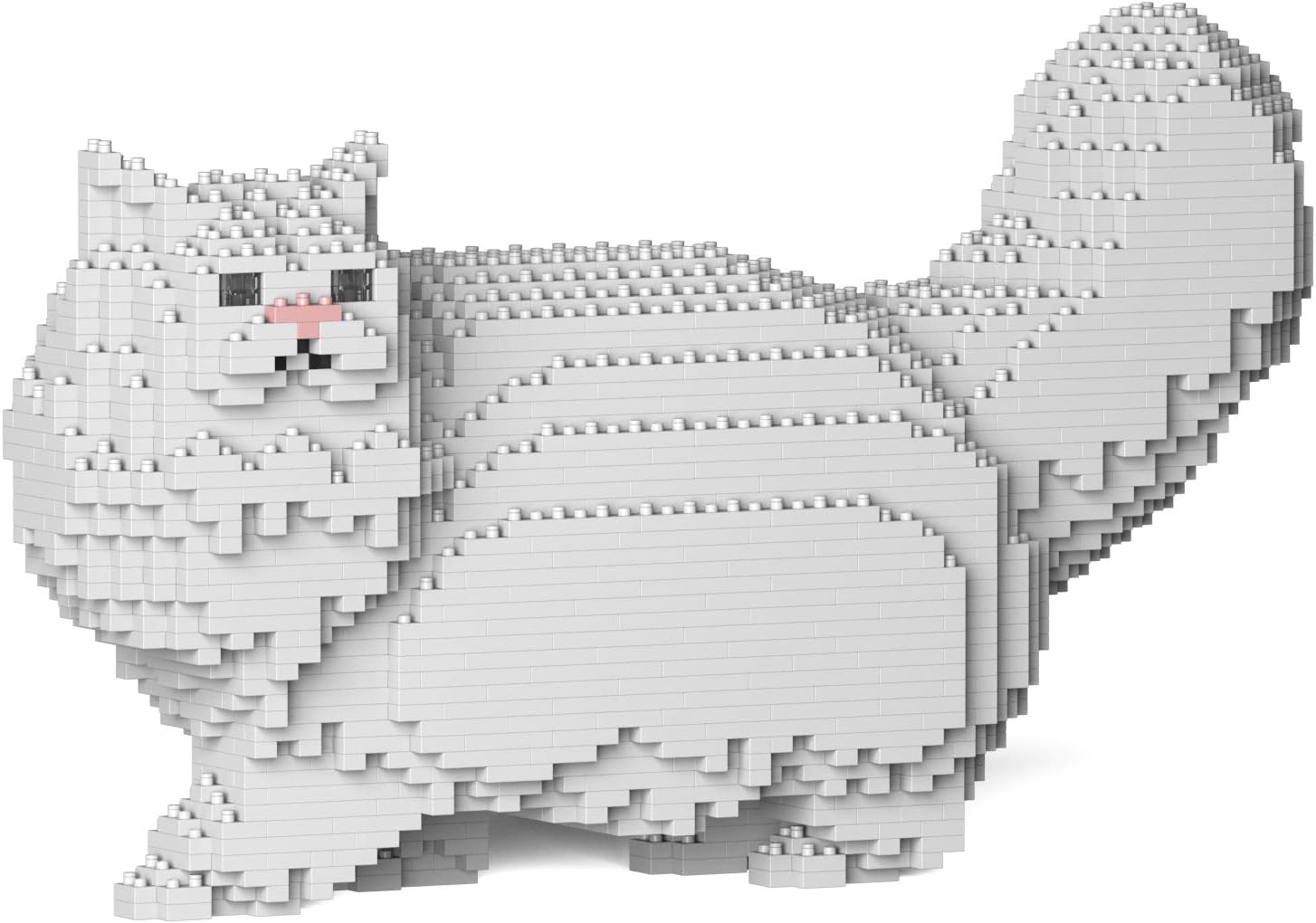 JEKCA Persian Cat 02S-M01 | Cat Plastic Building Blocks | Age 14+