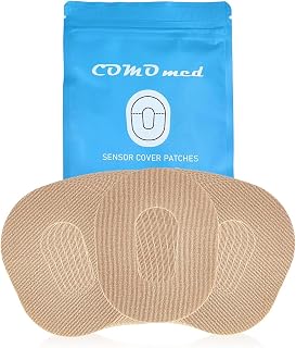 25PCS Dexcom G6 Over Patches, G6 Overpatch Waterproof Sweatproof with Pre-Cut Backing Paper, CGM Sensor Patches Stickers Latex-Free Long-Lasting, Skin