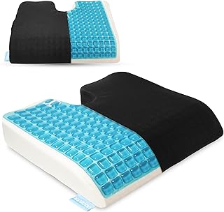 Almofada de Assento para Viagens Longas - Gel Refrescante