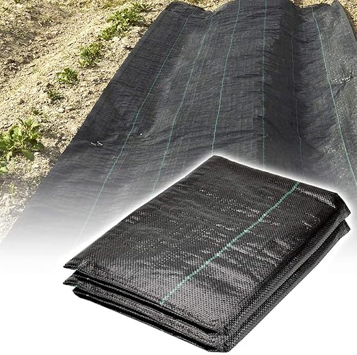 Amazon 国華園 防草シート 黒 0 5m 10m 1枚 短め 使い切り 除草シート 雑草 耐用年数2 3年 砂利下 人工芝下 園芸用 シート