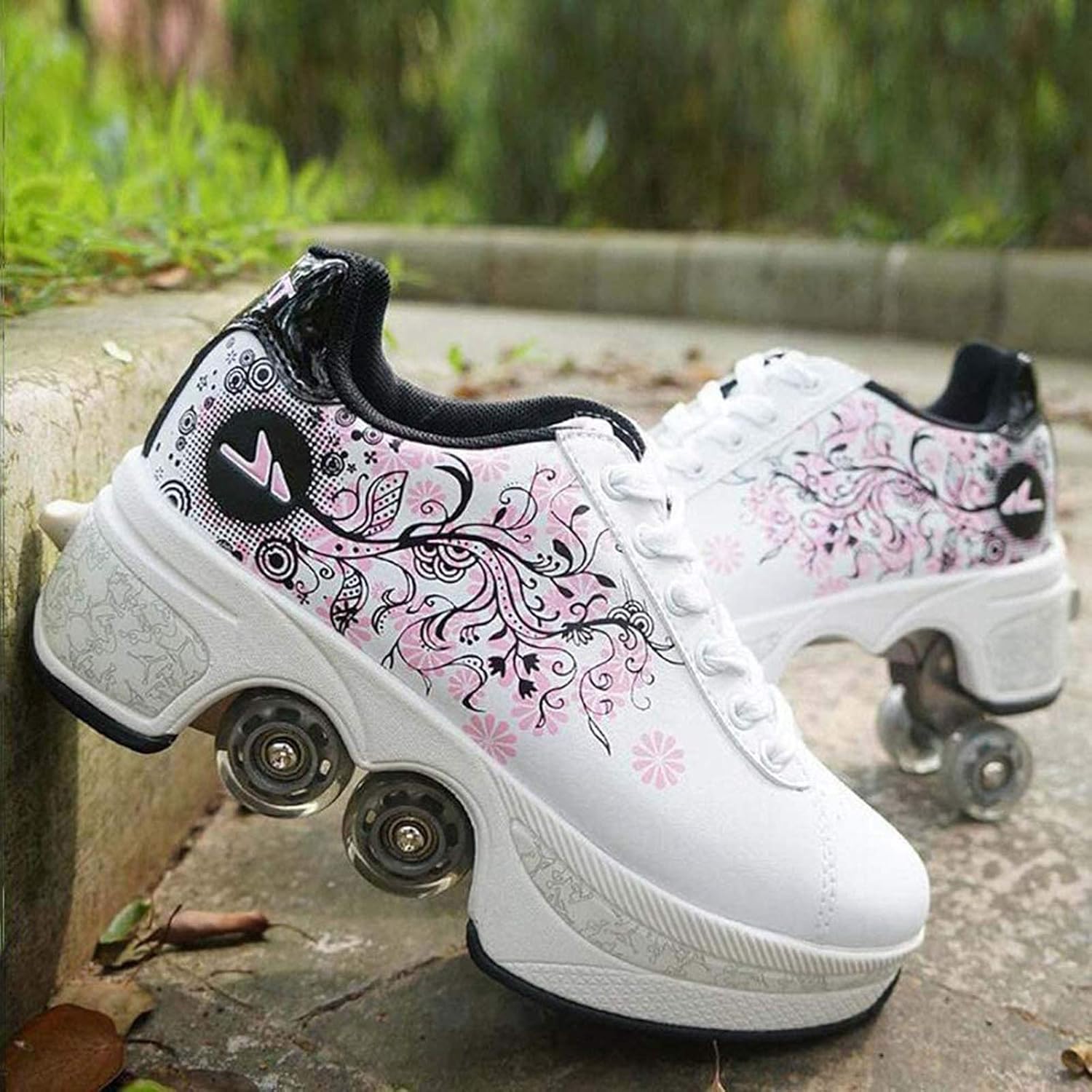 Flаѕh Sаlе Buу 1 gеt 1 CHSSIH Roller Skates for Women,Roller Skates for Boys,Outdoor Skates for Women,Quad Roller Shoes,Adult Roller Skates,in Outdoor Recreation, Adjustable Roller Skates,Childrens Roller Skates,E-6.5US