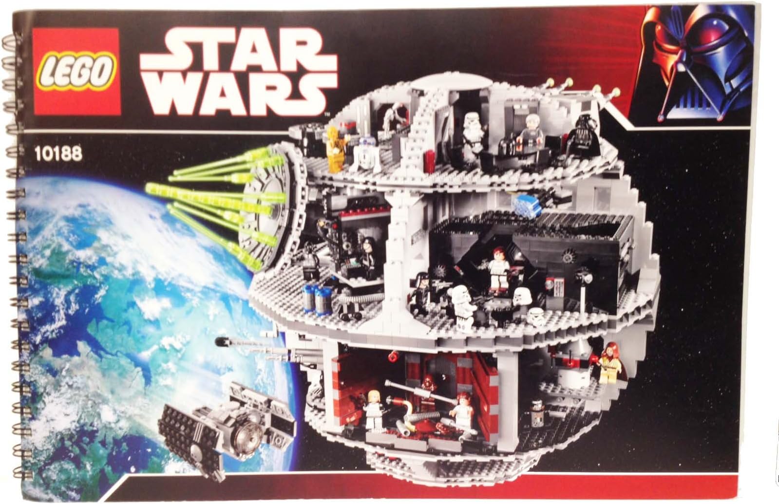 INSTRUCTION MANUALS for Lego Star Wars Set #10188 "DEATH STAR"