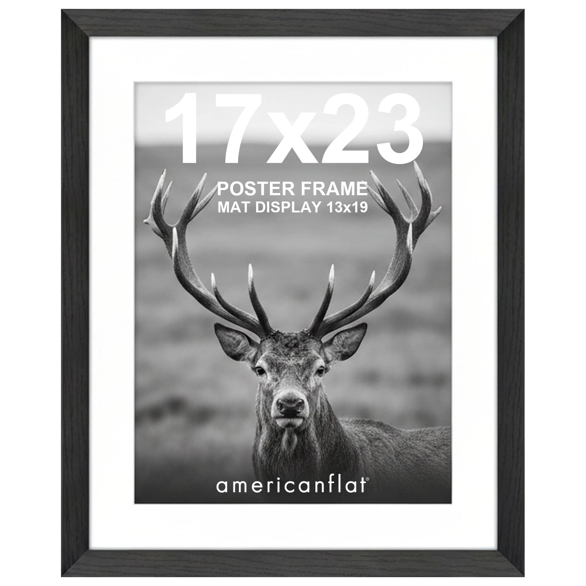 Amazon.com - Americanflat 17x23 Poster Frame - Black Engineered