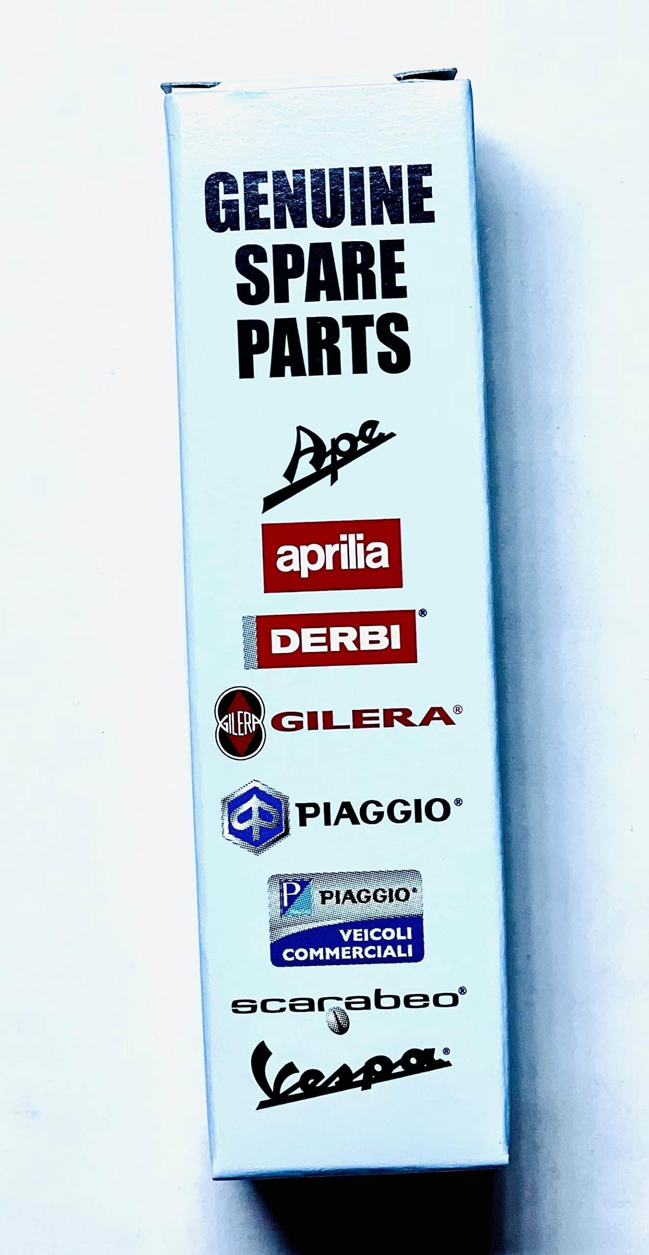 VESPA OEM Spark Plug CR8EKB With Dual Ground Electrodes For GTS 300 GTS 300 Super GTS 300 Super ABS GTV 300 GTV 300 ABS PIAGGIO BV 300 Part# 639687 ( sold as one each)