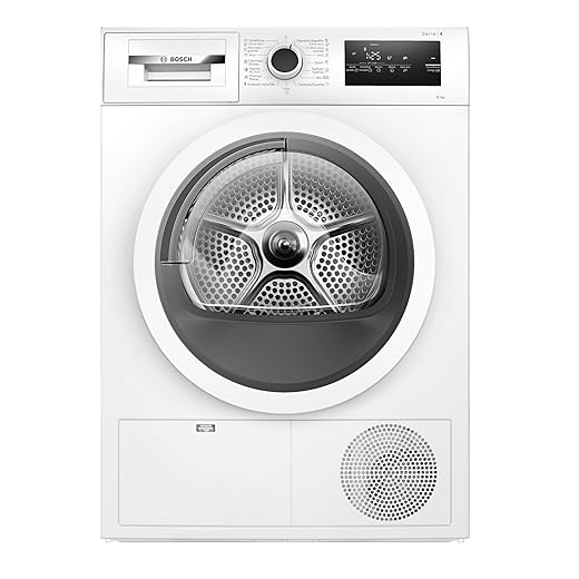 Bosch WTR85V92ES Serie 4, Secadora con Bomba de Calor, 8 kg, 236 kWh/año, Secado óptimo AutoDry, EasyClean con A++, Display LED de fácil uso, secado respetuoso SensitiveDrying System, Blanco