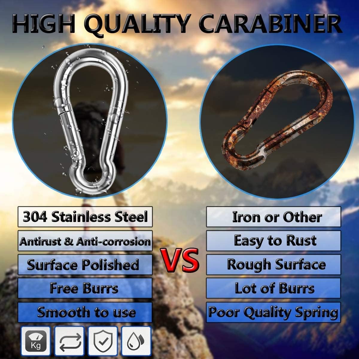 AirFly 4 Arm Harness for Crab Trap with 304 Stainless Steel Hooks and Buoy Float, Combo, Designed in San Francisco, USA