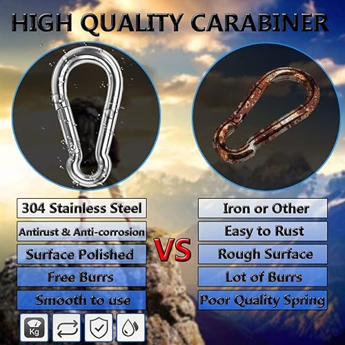 Vista 22 de AirFly Arnés de 4 brazos para trampa de cangrejo con ganchos de acero inoxidable 304 y flotador de boya, Combo, diseñado en San Francisco, EE. UU