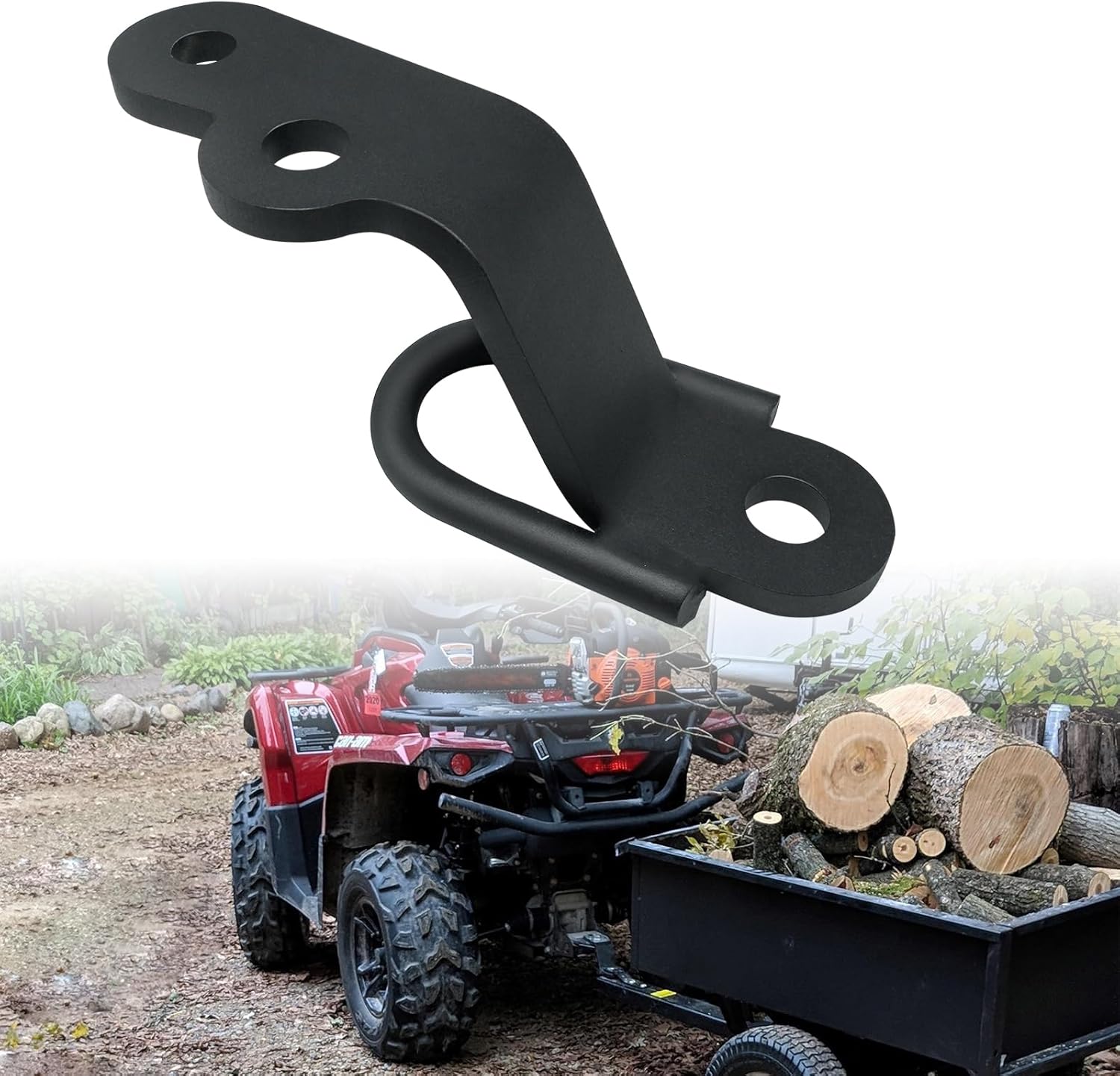 lifgarfe ThreeWay Receiver Hitch Lawn Mover Hitch Attachments Fit for