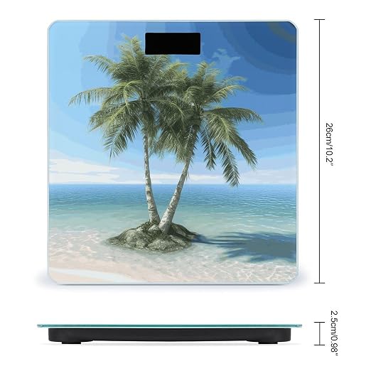 Báscula digital para baño con vidrio templado 10.2 in miniatura 2