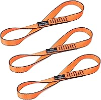 KINGTLE 18mm Nylon Climbing Sling Runner - 23kN CE/EN566 Certified for Rock Climbing, Rappelling, Hammocks & Yoga Swings