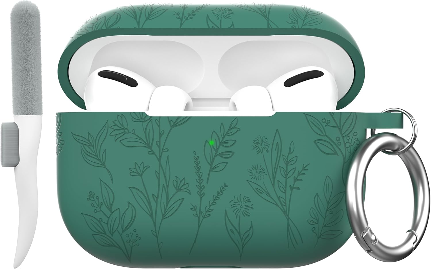 Maxjoy for Airpods Pro 2nd/1st Generation Case, Flower