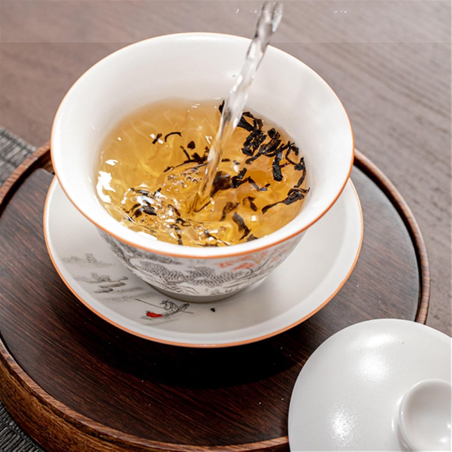 Tea cups Teacup Handmade Tea Tureen Boutique Porcelain Teaware Accessories Drinkware Cups，