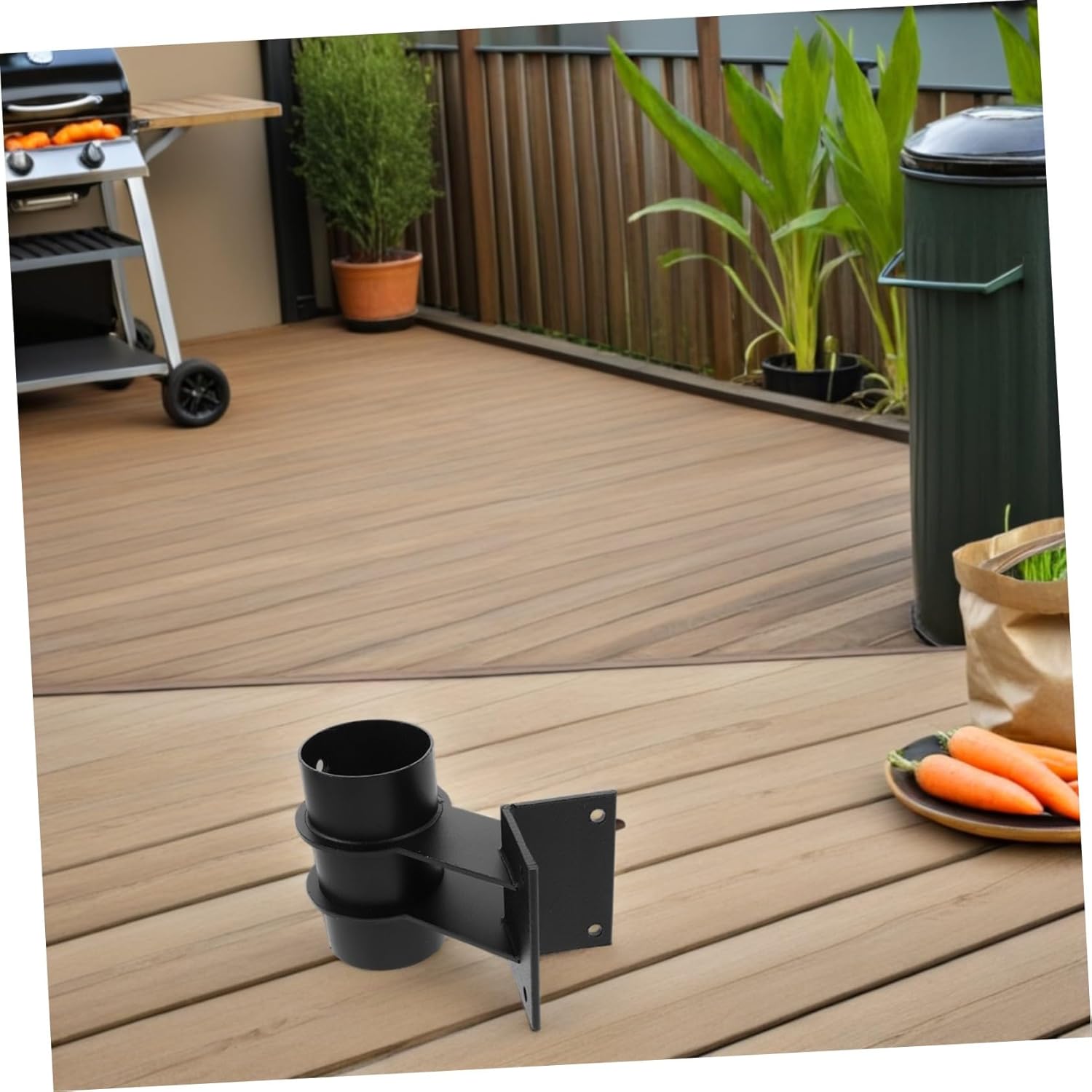 キャプテンスタッグ ブラックラベル デタッチャブル チェア用パラソル | イオンスタイルオンライン 衣料品・暮らしの品をネットでお買物 HIAKDOFT 2個屋外用傘固定器 高耐久メタル製 径可能デッキ手すり用パラソルホルダー バルコニー パティオ向け固定ブラケット