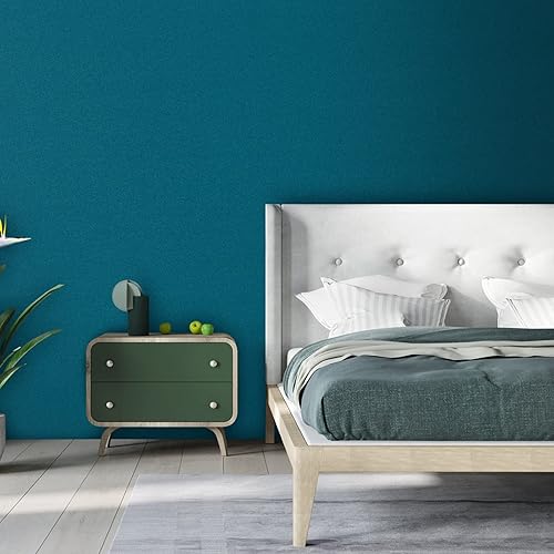 Miniatura 10 de Mecpar Papel tapiz blanco mate de 15.7 pulgadas x 98.43 pies, autoadhesivo, extraíble, grueso, impermeable, para cocina, encimera, gabinete, armario