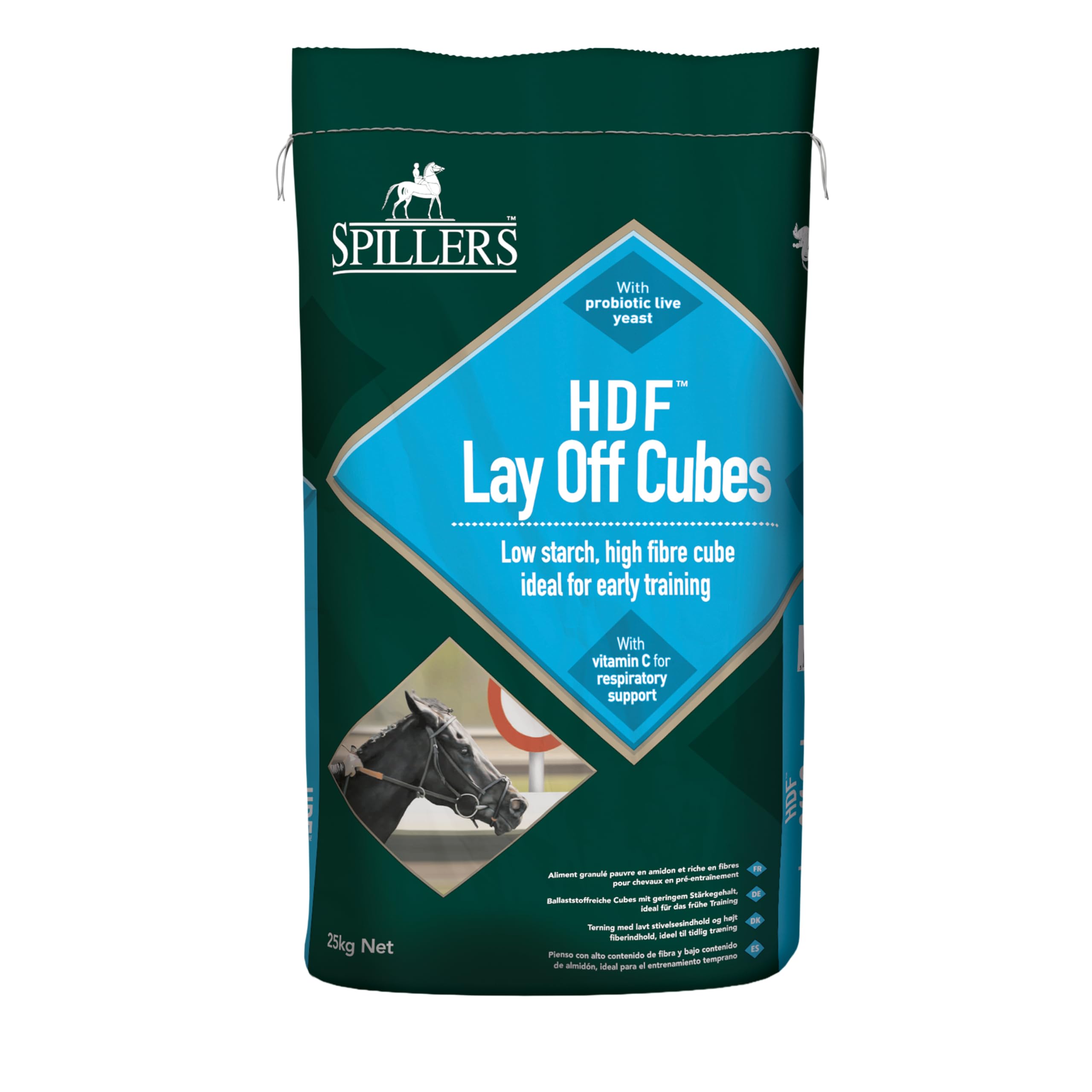 SPILLERS HDF Lay Off Cubes Horse Feed (25kg)