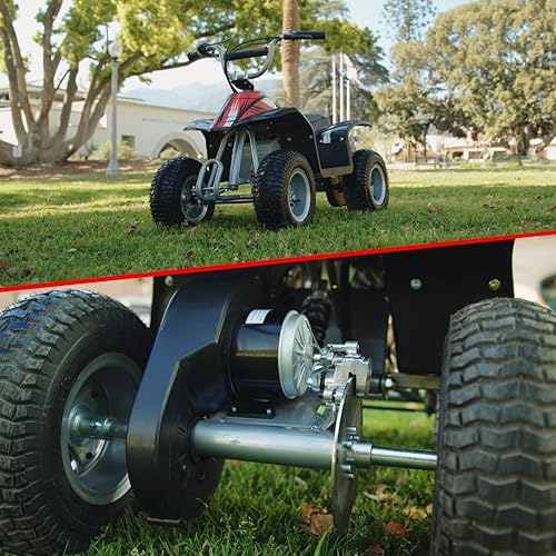 Miniatura 5 de KAMIER Pastillas de freno delanteras y traseras redondeadas de repuesto para Razor MX650 MX500 SX500 Mcgrath Dirt Bike Electric 4 Wheeler ATV Dirt