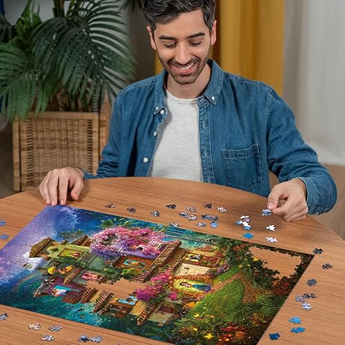 Miniatura 8 de Ravensburger Disney Encanto - Rompecabezas de 1000 piezas para adultos, cada pieza es única, la tecnología Softclick significa que las piezas