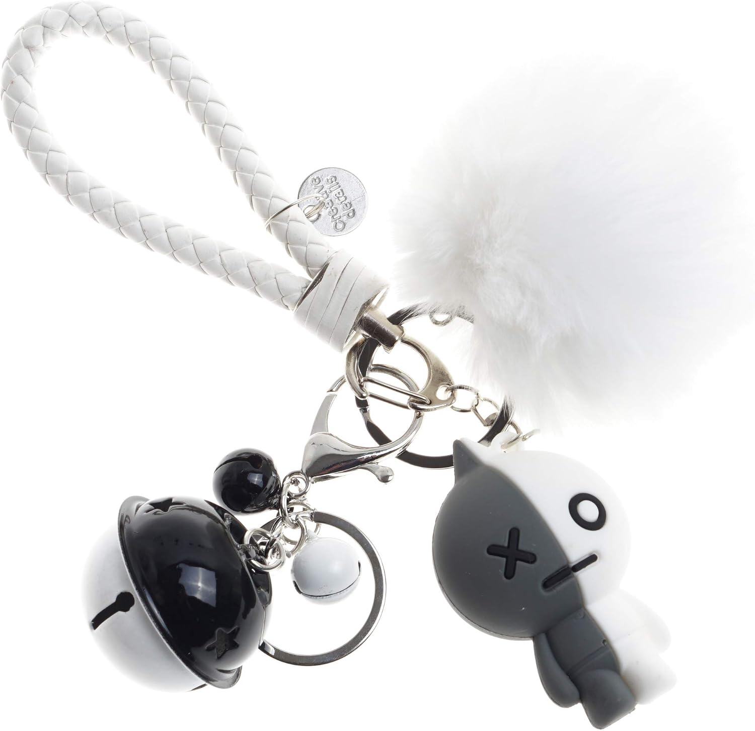 Bangtan Boys Airpod pro Case with Cute Fur Ball Keychain/Strap for Girls (PRO Army Gray)