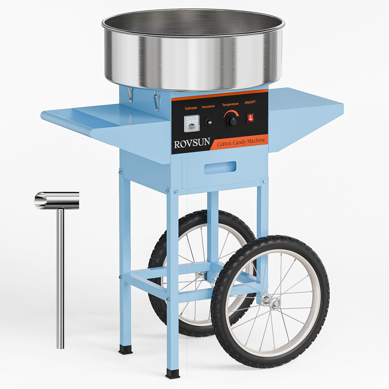 Amazon.com: ROVSUN 21 Inch Cotton Candy Machine Cart, Commercial