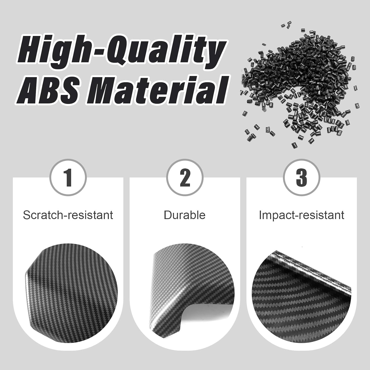 Center Console Armrest Cover for Tesla Cybertruck 2025 2024 2023 Matte Carbon Fiber Console Cover for Cybertruck