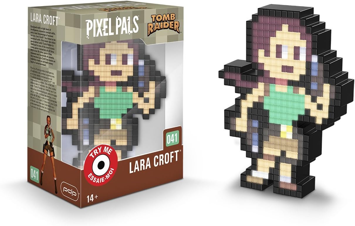 Pixel Pals 708056062644 Tomb Raider Classic Lara Croft - Biege