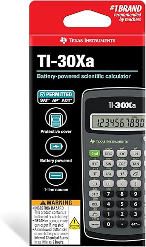 Miniatura 3 de Texas Instruments TI 30Xa Calculadora científica
