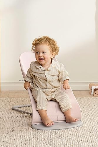 Miniatura 168 de BabyBjörn Bouncer Bliss Silla de rebote para bebé, Algodón, Azul Midnight