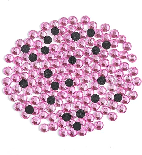 Vista 133 de 6000 diamantes de imitación termoadhesivos a granel, diamantes de imitación azules para ropa de manualidades, cristales termoadhesivos