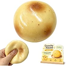 Crunchy Potato Squishy ASMR Bead Filled Realistic Food Stress Ball Squeeze Moldable Slushy Asmr Realistic Taba Handmade Non Rebound Sticky Silicone Dessert Adults Party Favor