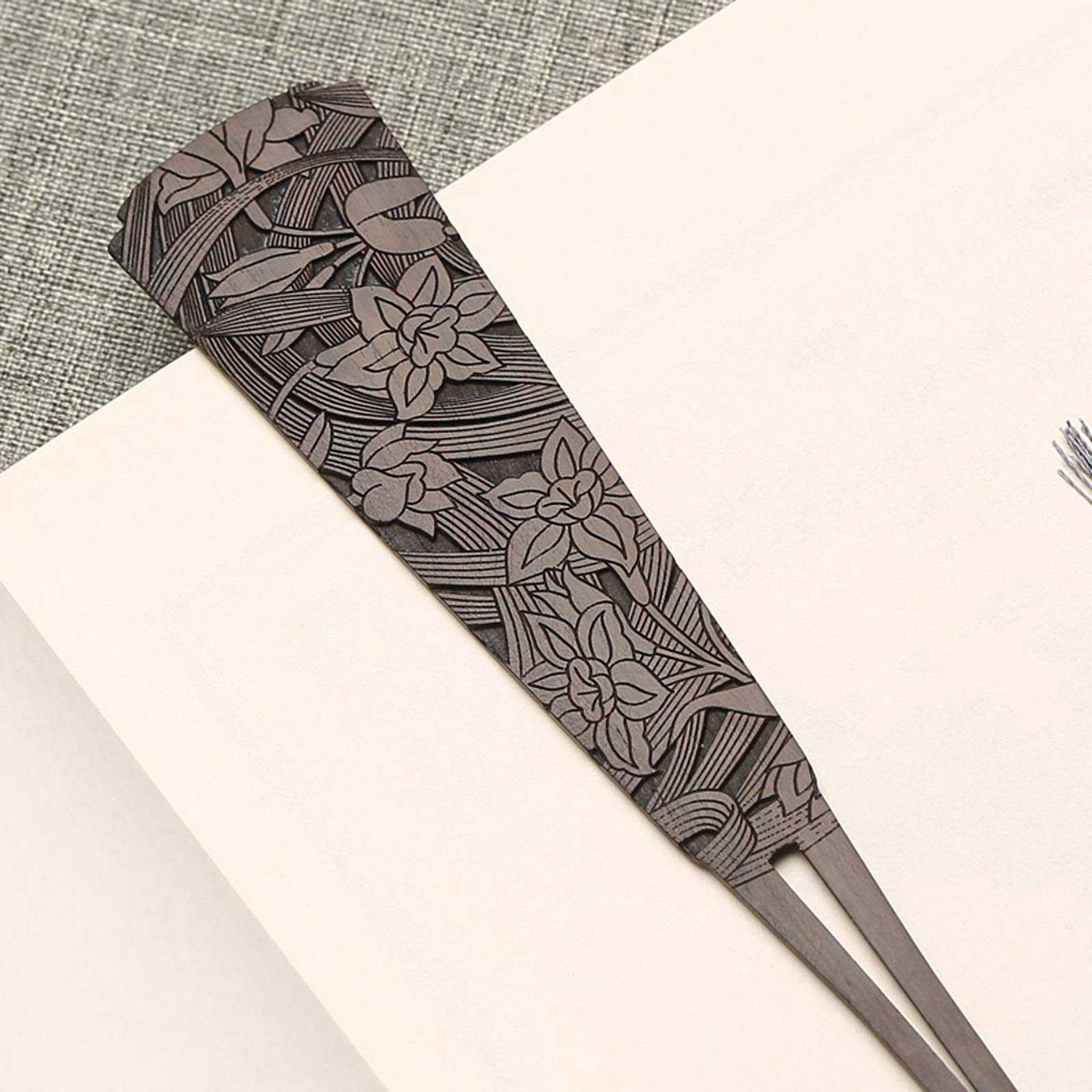 Lesezeichen Klassische Holz-Lesezeichen, Quaste Kreativität Lesezeichen, Lesezeichen ist EIN einzigartiges Geschenk for Lehrer, Studenten, Männer und Frauen. Buch Markierungen
