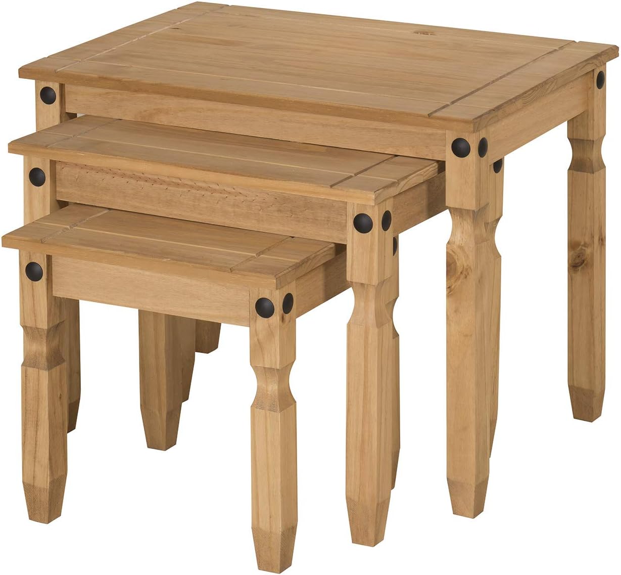 Mercers Furniture Corona Coffee Table with 2 Drawers & Shelf Amazon