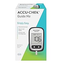 Accu-Chek Guide Me Diabetes Meter for Diabetic Blood Glucose Monitoring Meter Only