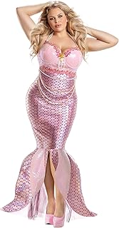 Women's Plus-Size Blushing Beauty Mermaid Adult Costume
