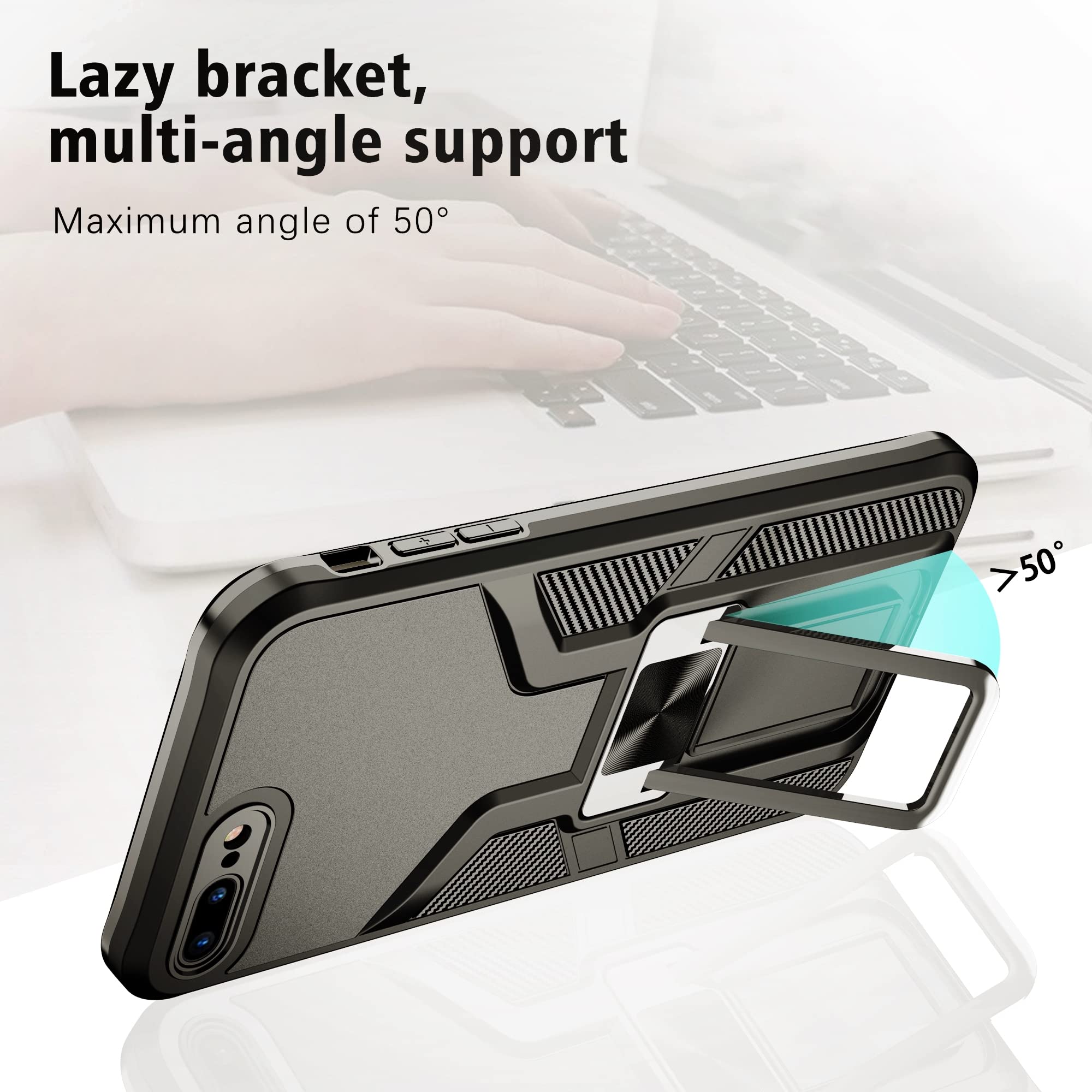 SORAKA Cover per Xiaomi Redmi Note 7 con anello,Custodia in TPU