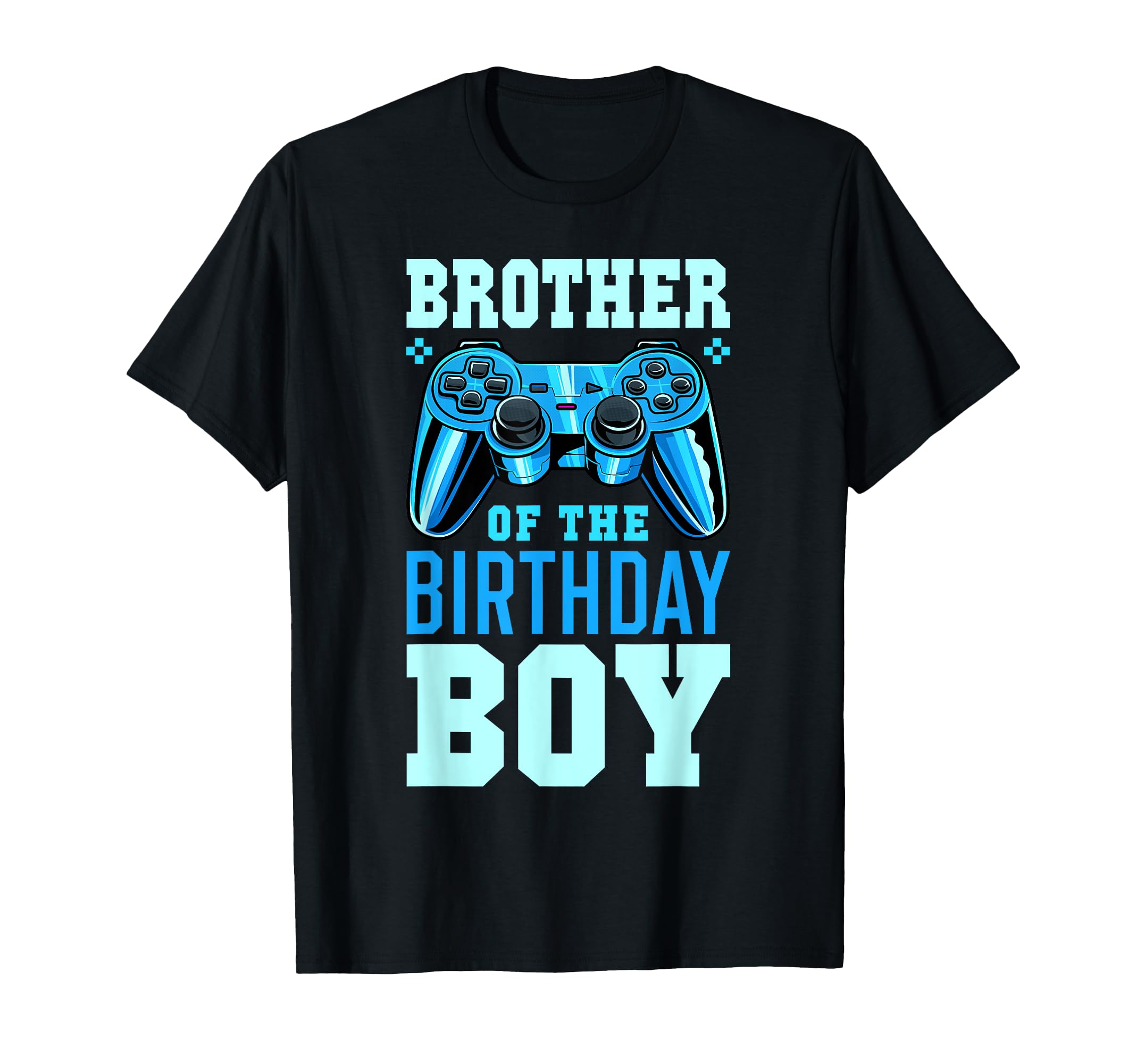 Brother of The Birthday Boy Matching Video Gamer Birthday T-Shirt Small