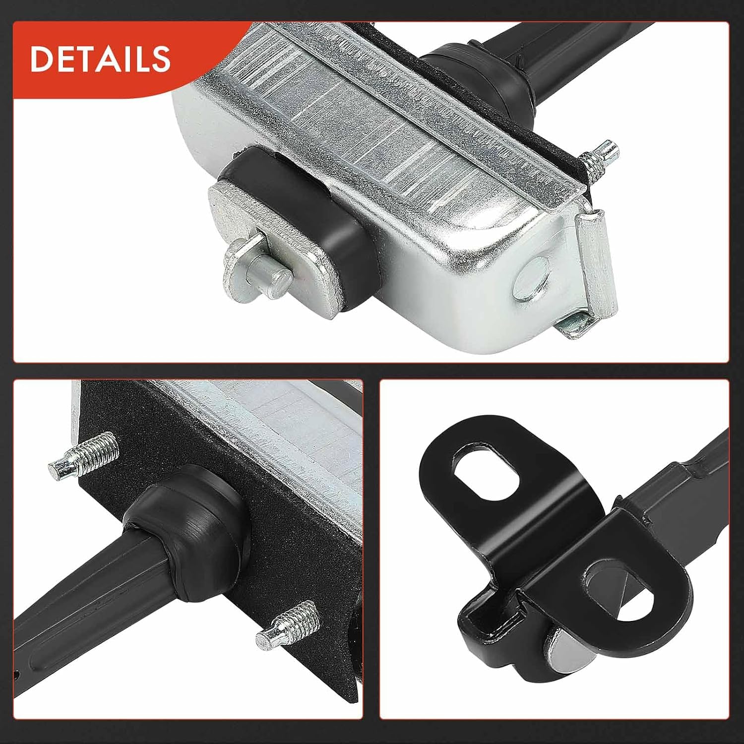 A-Premium Front Left Driver Side Door Check Compatible with Jeep WJ Series Grand Cherokee 1999-2004
