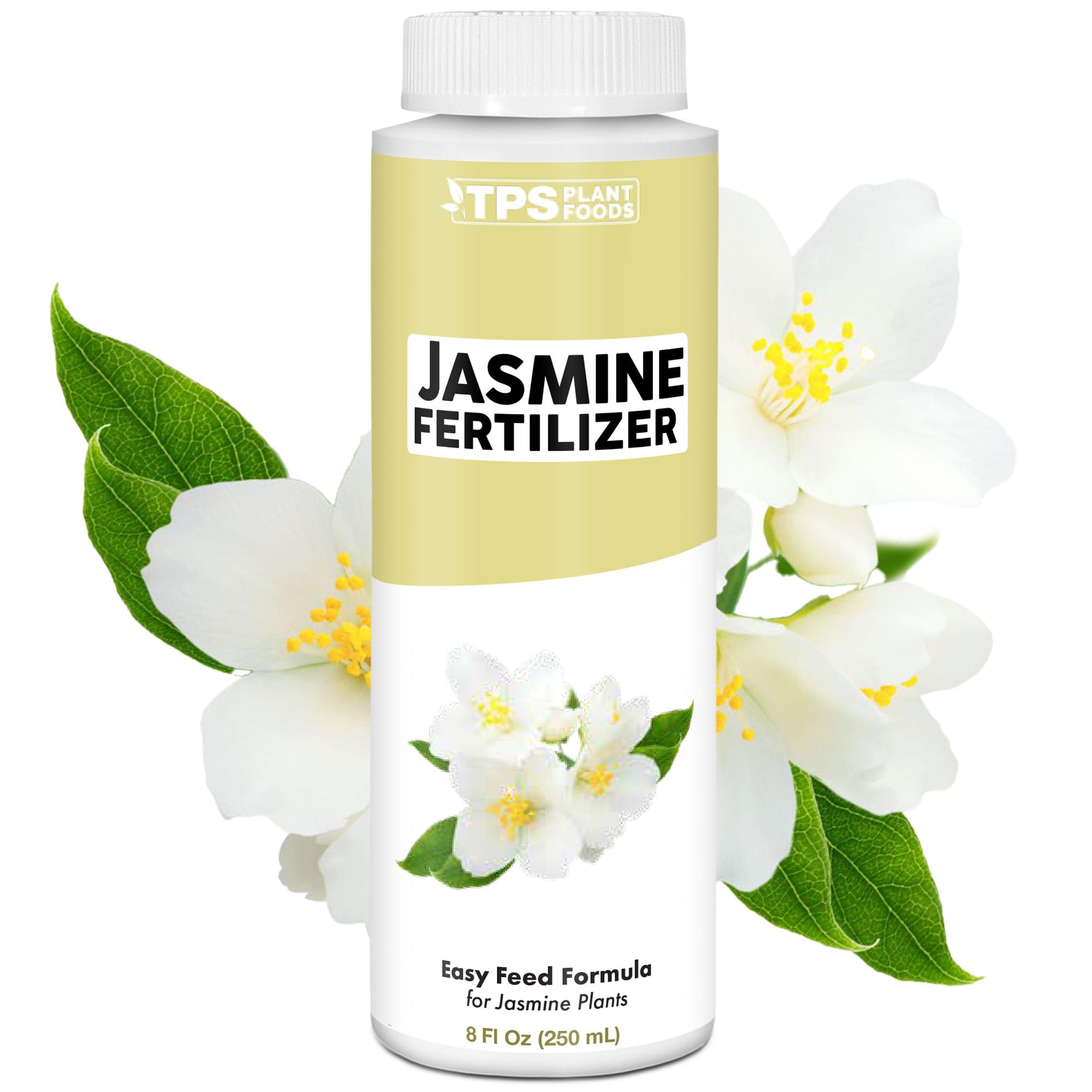 Jasmine Fertilizer for All Flowering Jasmine Shrubs and Vines, Liquid Plant Food 8 oz (250mL)