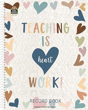 Teacher Created Resources Everyone is Welcome Record Book TCR7155