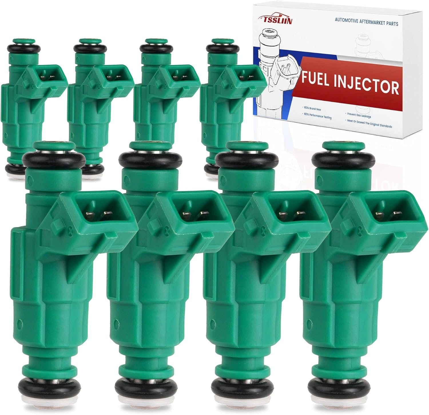 Fuel Injectors Fits For-Land Rover Discovery Range Rover 1999 2000 2001 2002 V8 4.0L 4.6L 4.8L, High Performance Fuel Inyectores OE Replacement 0280155787 FJ897 85212192, 8PCS