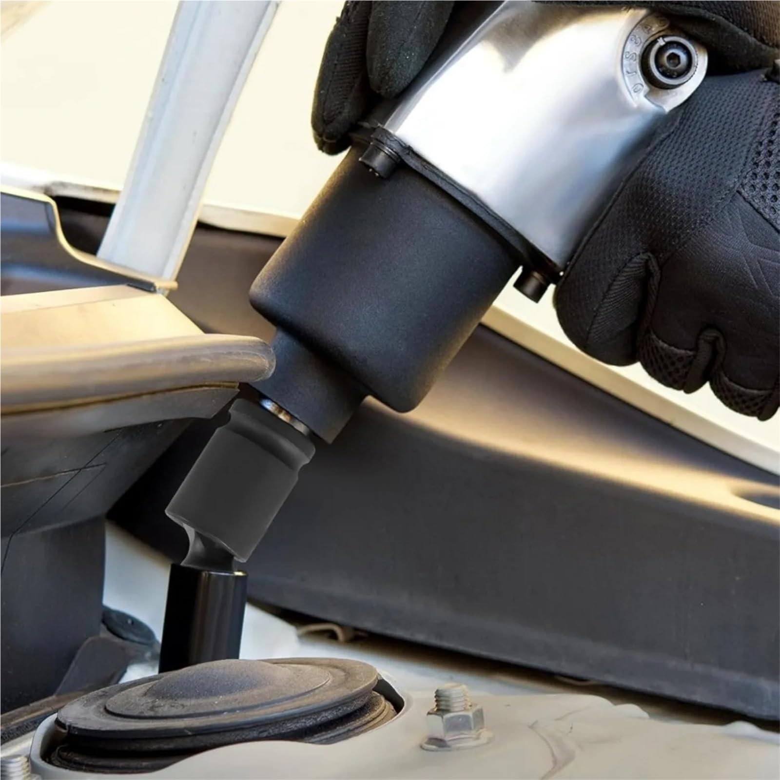 360° Impact Joint-Socket Set Swivel Knuckle Joint Air Wobble Socket Adapter Extension Electric Wrench
